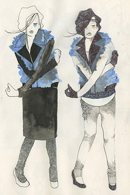 Fashion drawing ACS