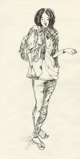 Fashion drawing ACS